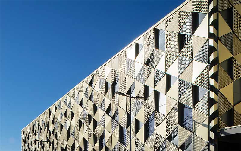 ورق آجدار نما ساختمان