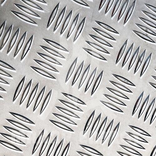 ورق آلومینیوم آجدارطرح 5 خط