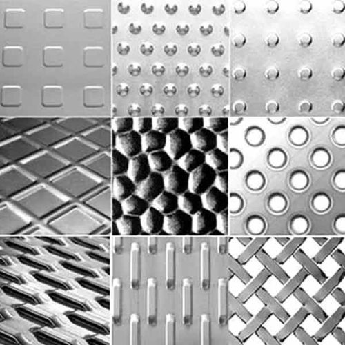 ورق آلومیینوم آجدار طرح عدسی