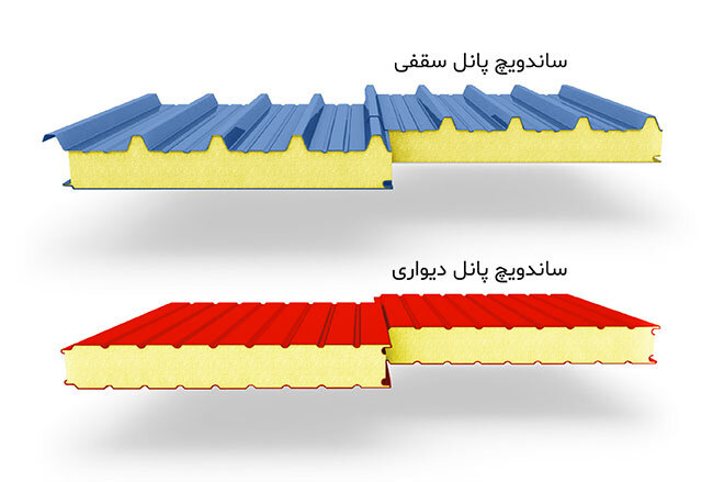 ساندویچ پانل سقفی